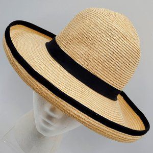 Kathy Jeanne Wide Brim Straw Hat